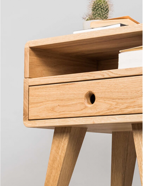 Houten Nachtkastje